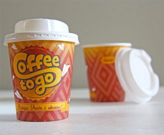 Papirna čaša za kafu za poneti 200ml - COFFEE TO GO