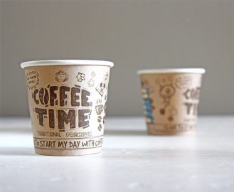 Papirna čaša za kafu za poneti 100ml - COFFEE TIME