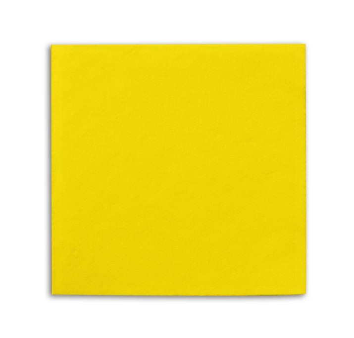 Žuta koktel salvetica u boji