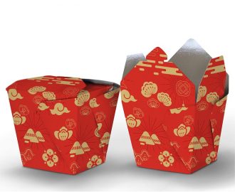 Kutija za kinesku hranu sa vašom dizajnom