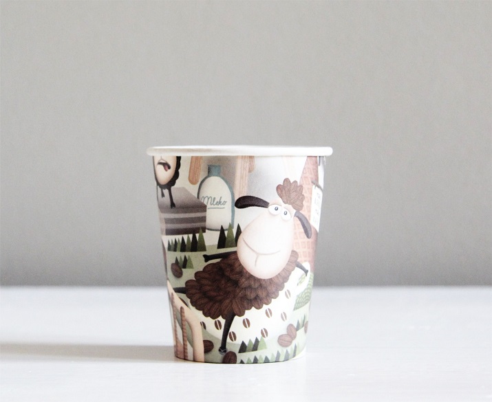 Brendirane papirne čaše za kafu sa vašim dizajnom 