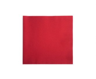 CHIC - AIRLAID crvena salveta u boji sa premium tekstilnim opipom 200x200