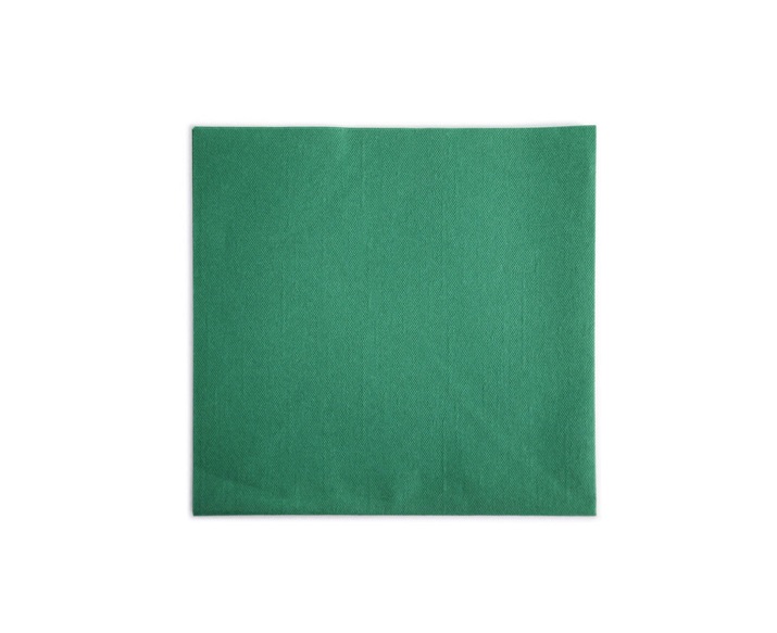 CHIC - AIRLAID zelena salveta u boji sa premium tekstilnim opipom 200x200
