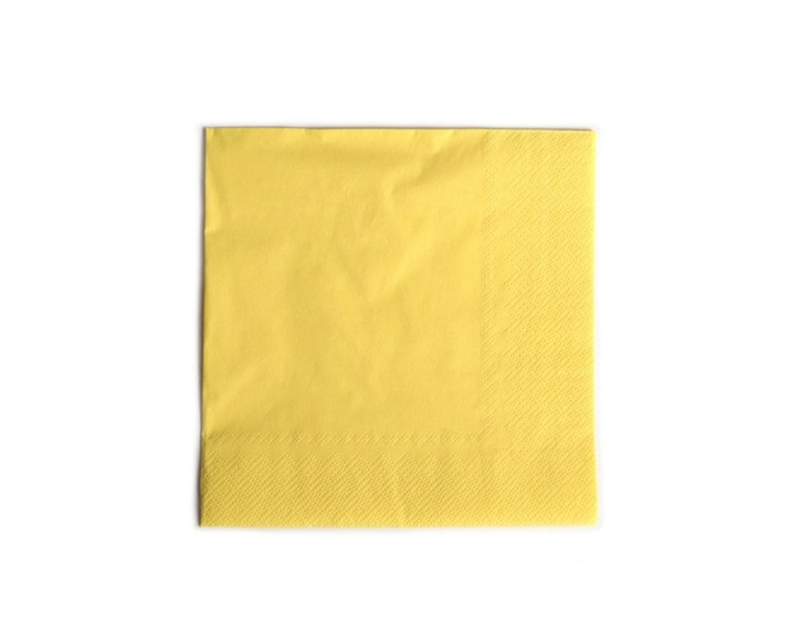CHIC žuta salveta 165x165
