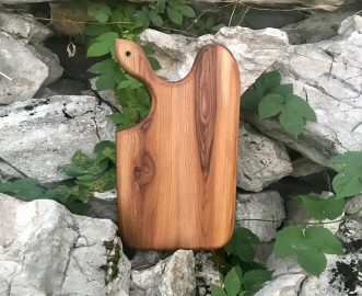 Unikatni pladanj od drveta bresta - PL20