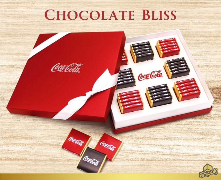 Luksuzna poklon ambalaža sa čokoladicama - Chocolate Bliss