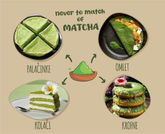 Organska matcha kao dodatak jelima