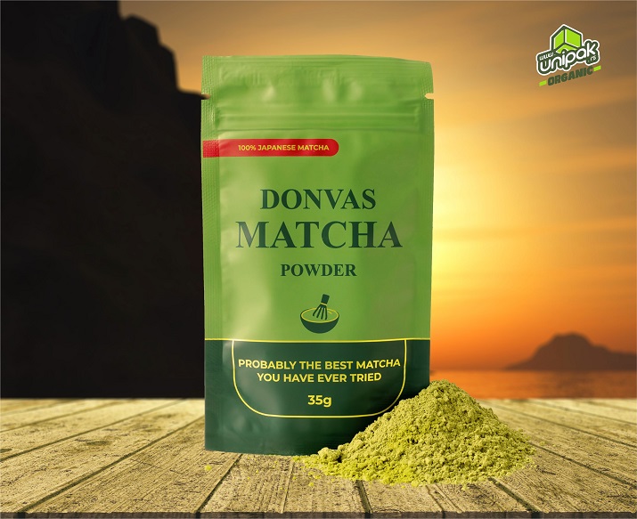 Matcha u prahu u kvalitetnom pakovanju od 35g
